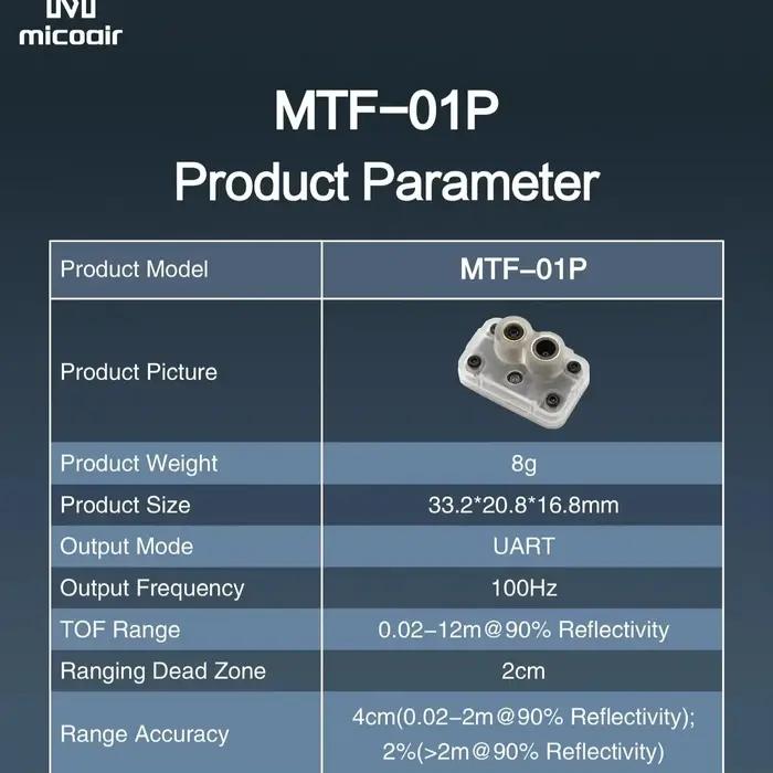 Capteur de débit optique et Lidar 8m/12m