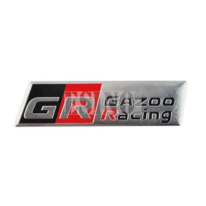 Nouvel emblème adhésif en alliage d'aluminium 3D Gazoo Racing GR GR Sport pour Toyota Supra AE86 GT86