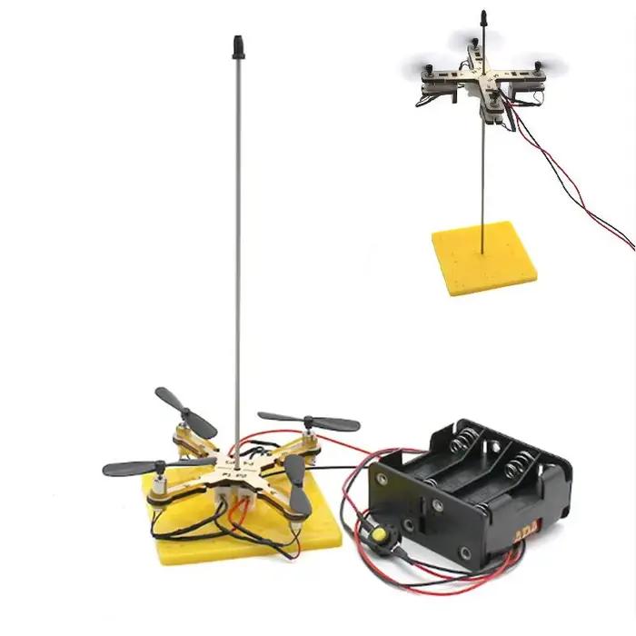 Modèle de drone DIY, jouet scientifique pour enfants