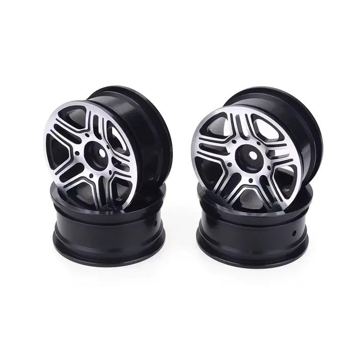 4 pièces ZD Racing Jantes de roue 1.9 pouces 52*26MM pour course et drift pour voiture RC Crawler 1/10 Axial SCX10 Traxxas TRX4 D90 HSP HPI