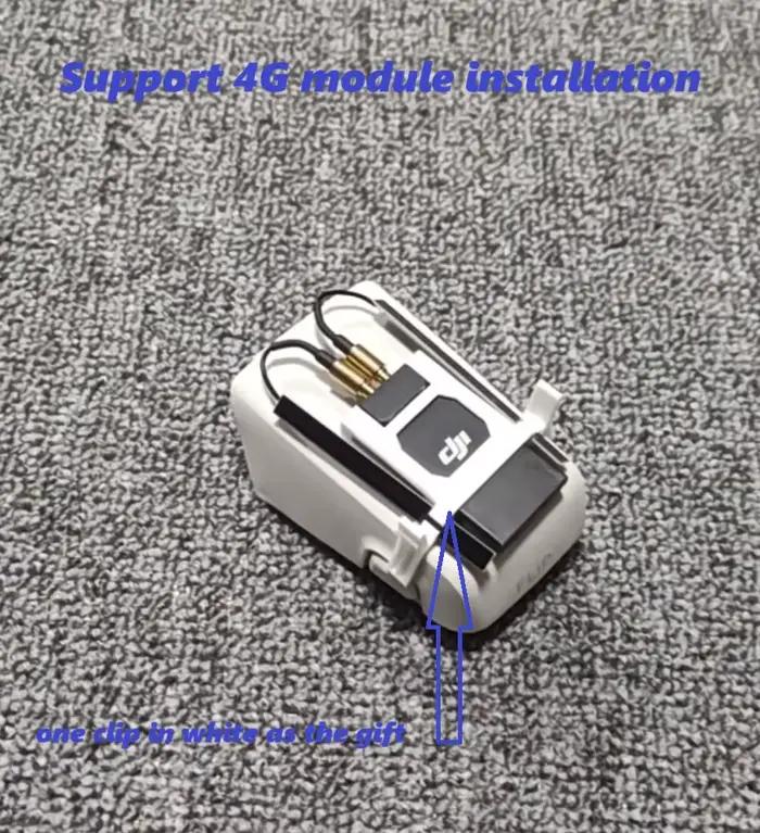 Batterie de remplacement à capacité accrue 5350~6500mAh pour drone DJI Flip