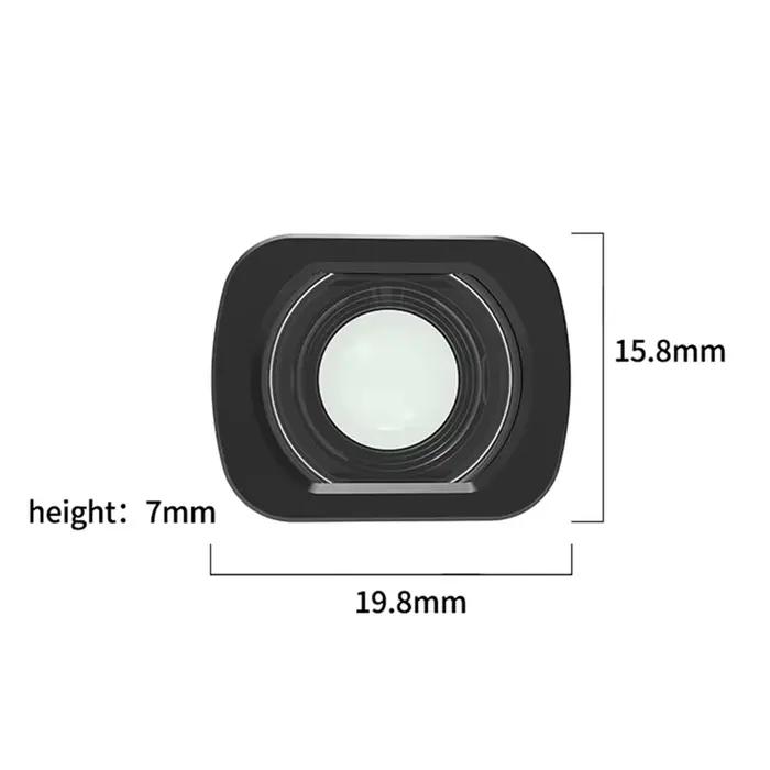 Pour DJI FLIP lentille augmentée anti-rayures et anti-salissure HD objectif grand Angle accessoires de Drone