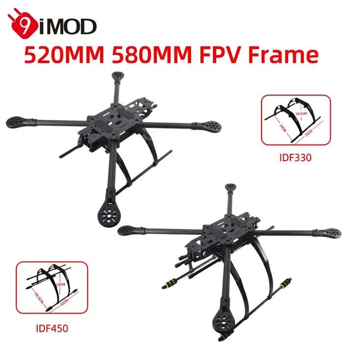 9IMOD FPV Kit de cadre Freestyle Drone Fram 7/8/9/10/13/15 pouces quadrirotor en Fiber de carbone avec pièces