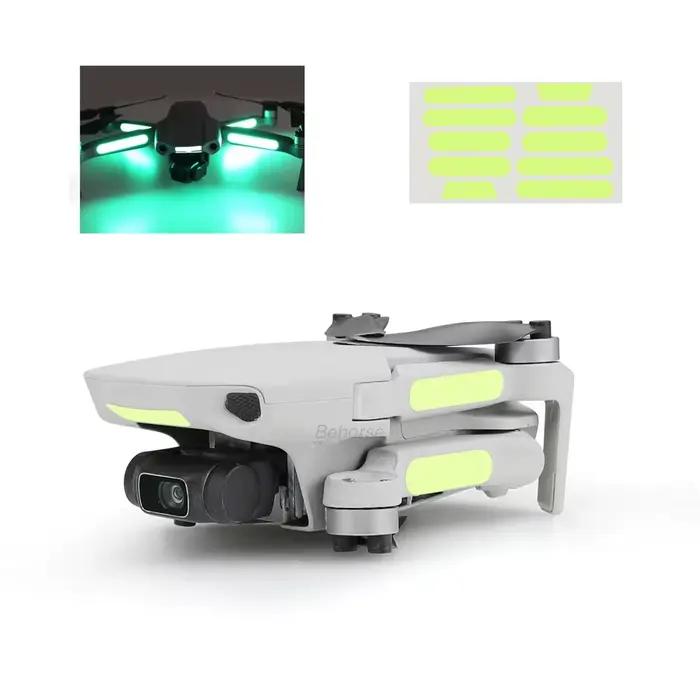 Autocollants lumineux universels pour drone DJI Lito 1/X1/Neo 2/Neo/Mini 3 4 5Pro/Air 3 phosphorescents pour vols de nuit sécurité personnalisation protection carrosserie