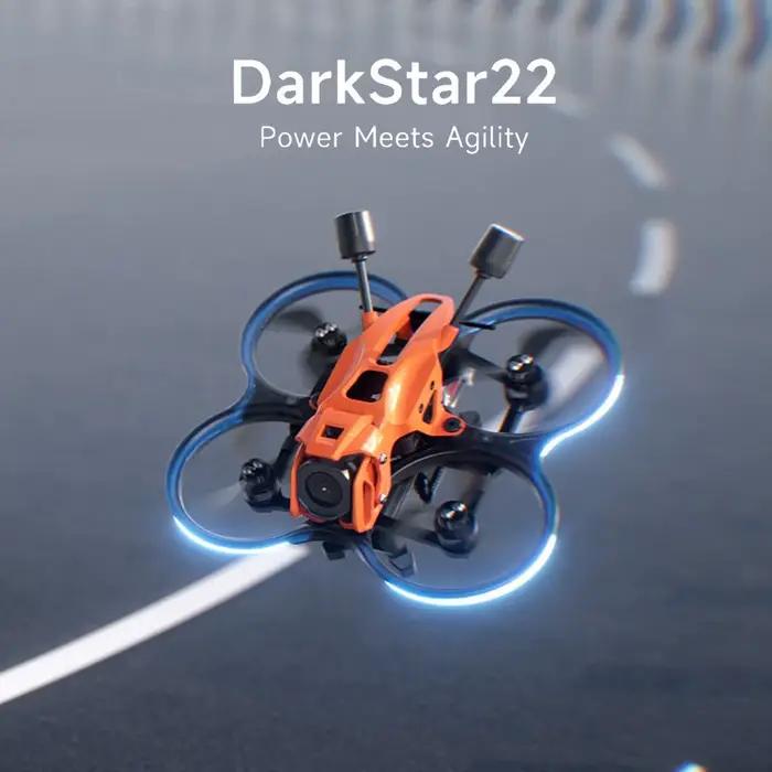 GEPRC DarkStar22 FPV Quadcopter O4 unité aérienne PRO /WTFPV SPEEDX2 1104 7500KV TAKER F405 ELRS2.4 AIO Orange gris RC Drone Freestyle
