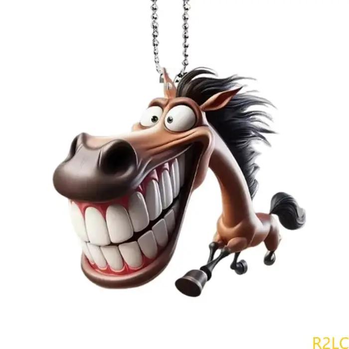 R2lc Ornement cheval fait à main