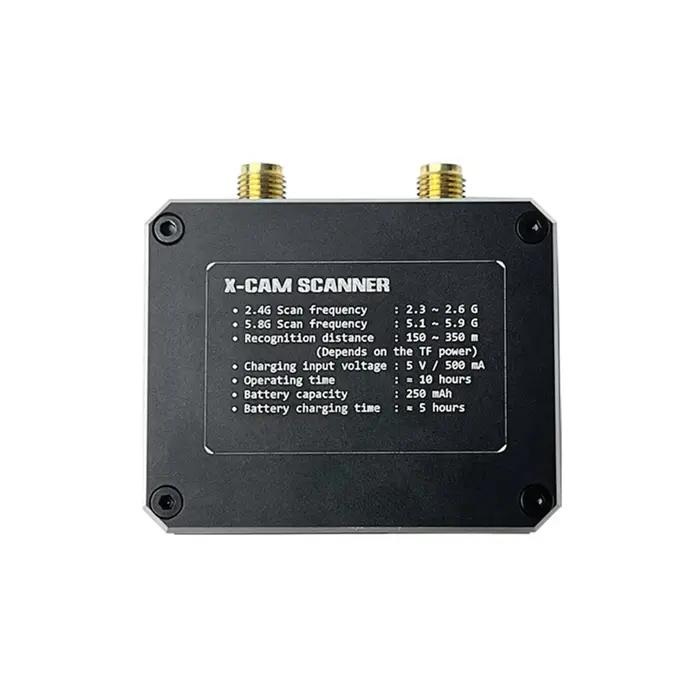 N88R 2.4G 5.8G Drone Scanner de Signal FPV