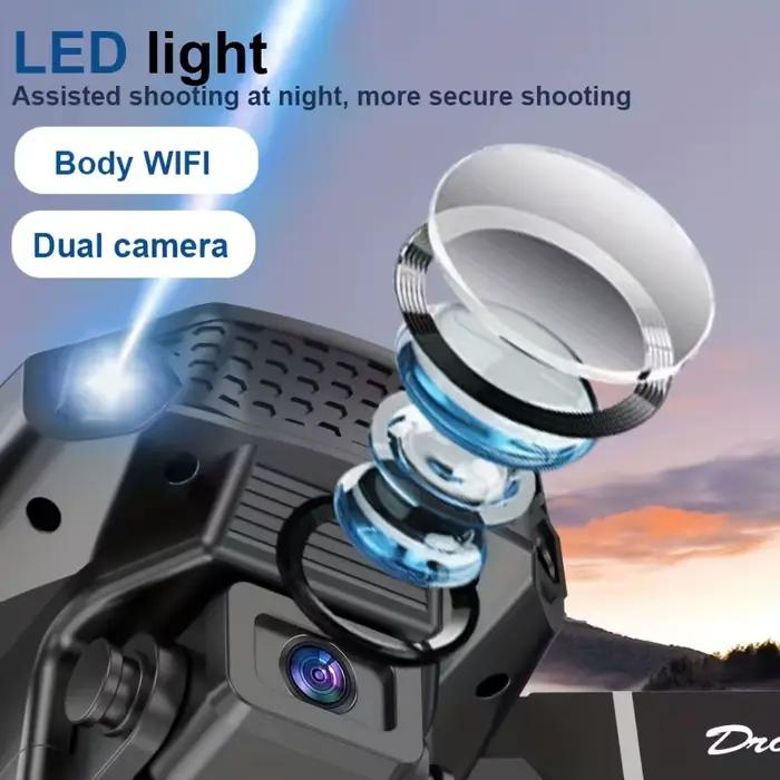 Mini Drone E88 avec double caméra