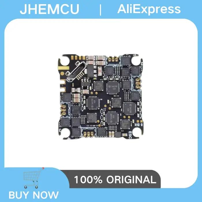 Contrôleur de vol JHEMCU GHF435AIO V2 20A 2-4S OSD Baro Blackbox avec ELRS 2.4G intégré pour drone FPV Freestyle RC
