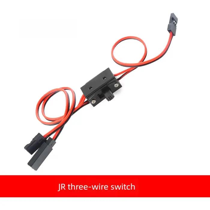 Interrupteur d'alimentation RC avec connecteurs Futaba/JR/JST pour véhicules et jouets télécommandés universels occasions spéciales