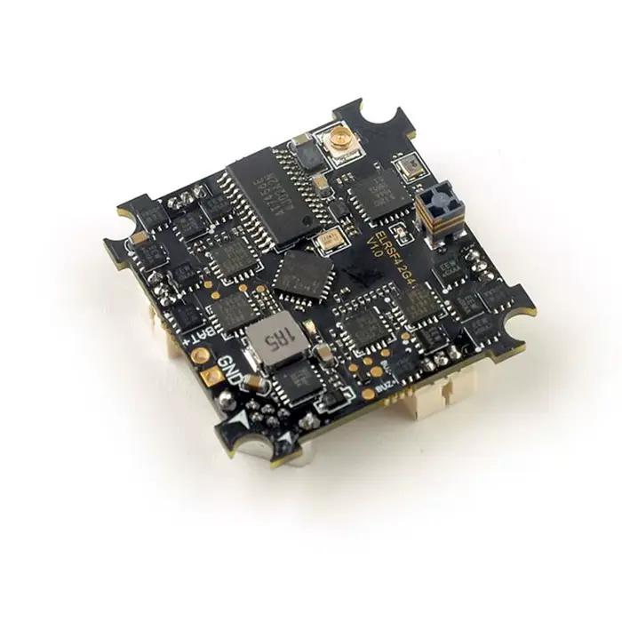 Contrôleur de vol Happymodel ELRS F4 2G4 AIO 5 en 1 avec récepteur