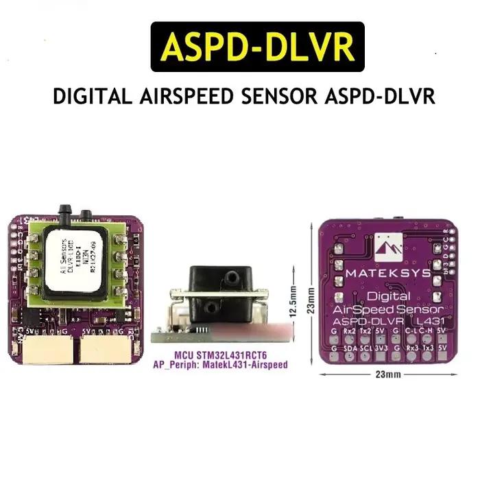 Capteur numérique de vitesse de l'air ASPD-DLVR