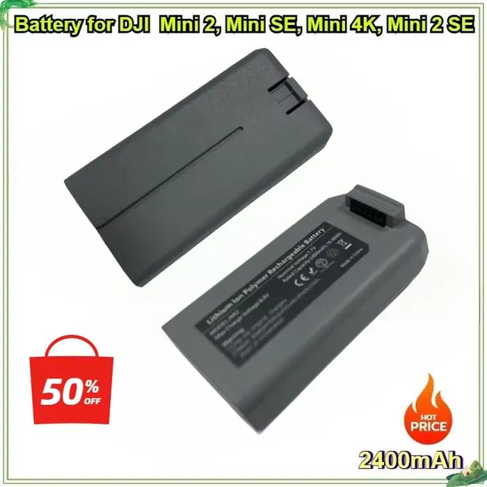 Batterie de vol intelligente 2400mAh pour DJI Mini 2 SE