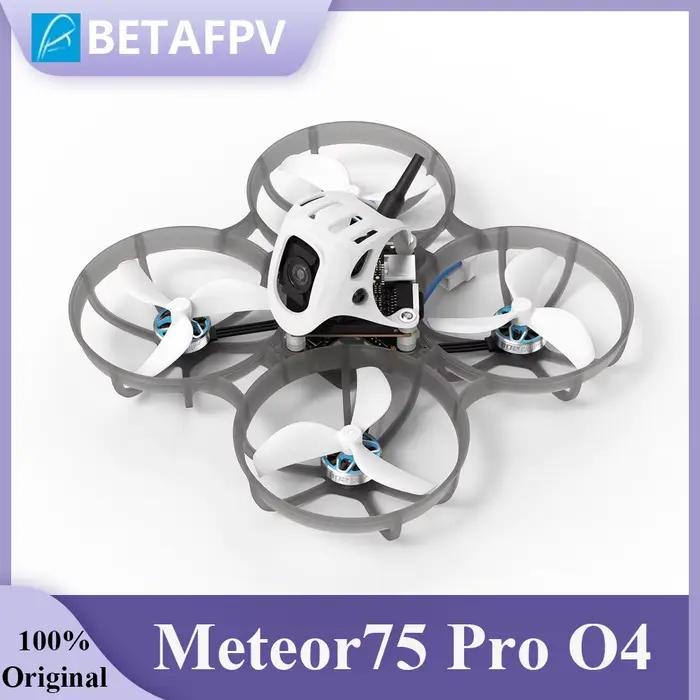 BETAFPV Meteor75 Pro O4 Brushless Whoop Quadcopter 2025 avec ou sans batterie Tattu BT2.0 450mah 95C