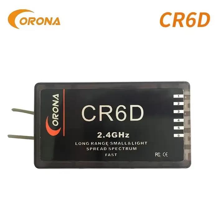 Récepteur Corona CR3D/CR4D/CR6D/CR8D 2.4 mesurz 3CH ~ 8CH (V2 DSSS) Compatible avec CT8Z/CT8J/CT8F pour Avion RC