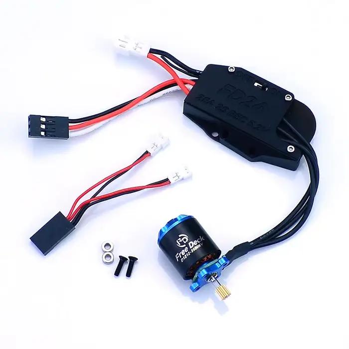 Contrôleur électronique de vitesse (ESC) embarqué SCX30 FD24 pour voiture RC Crawler 1/30 1/24 Axial