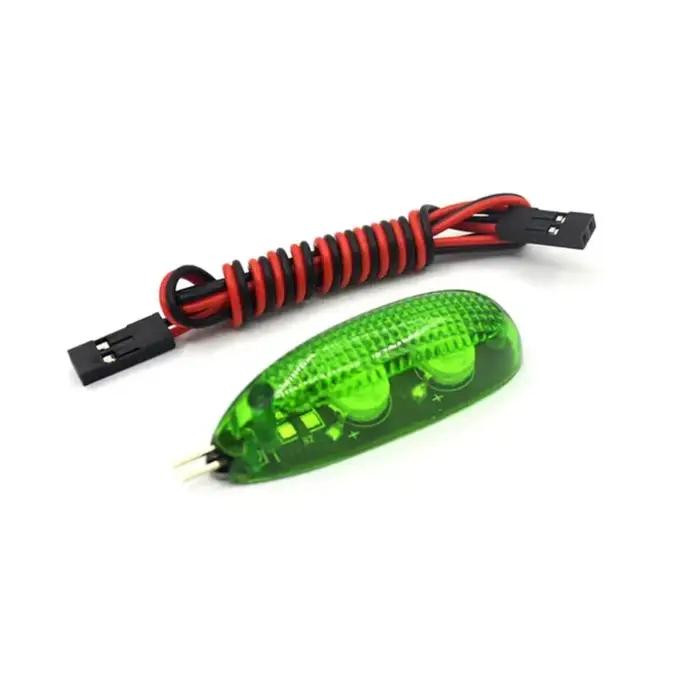 Veilleuse LED de Navigation intelligente 3W 5V/12V rouge/vert/blanc/bleu avec câble pour Drone RC