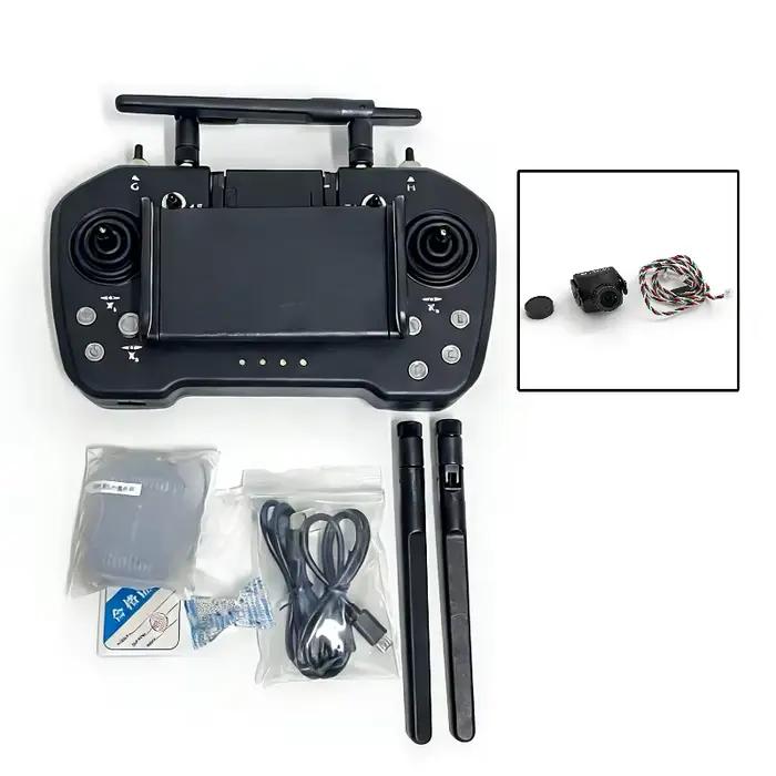 Véritable transmission de carte numérique Skydroid T12 12 canaux télécommande drone de protection des plantes terminal de terre portable