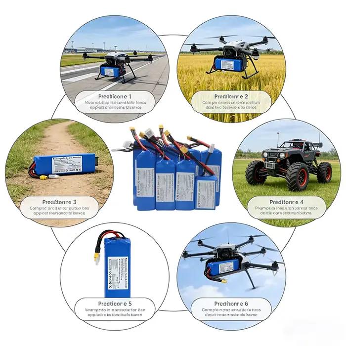 Batterie de drone 22V 4Ah 6Ah 8Ah 10Ah 16Ah 22A