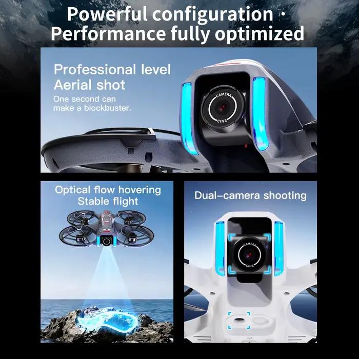 Drone professionnel 2026 AE21 Max AI Clip HD 360 ° Quadricoptère à double caméra