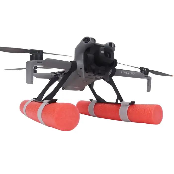 1 ensemble de train d'atterrissage flottant en mousse avec amortisseur et support de protection surélevé pour