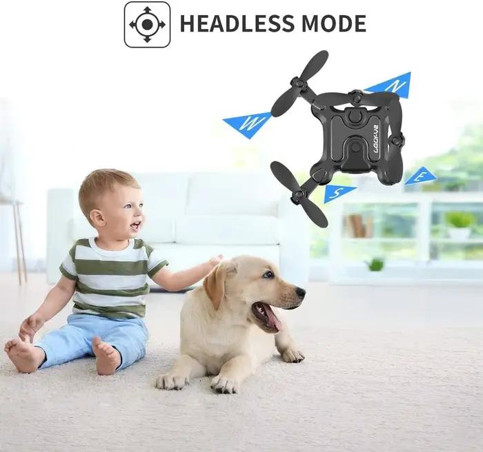 4DRC V2 Mini Drone HD caméra pression d'air maintien d'altitude WiFi FPV RC Drones hélicoptère pliable Dron jouet cadeau