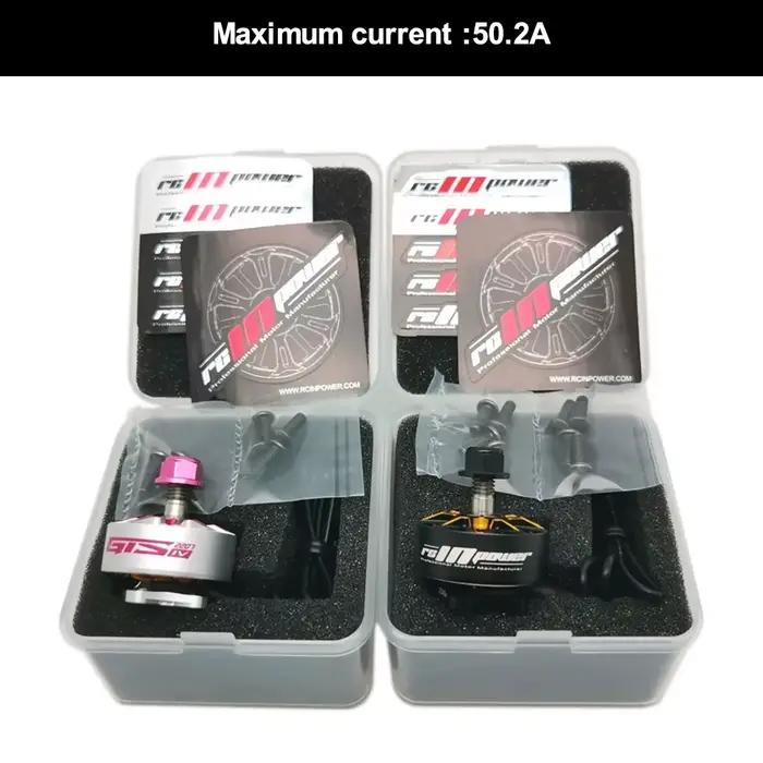 Moteur brushless RCinpower GTS V4 2207 pour drones de course et freestyle fpv performances exceptionnelles matériaux composites