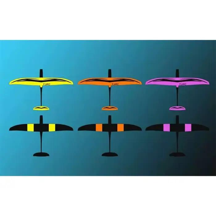 Avion de course en fibre de verre et fibre de carbone pour passionnés de vol extérieur, avec télécommande et modes de contrôle intuitifs, idéal pour occasions spéciales et cadeaux d'anniversaire
