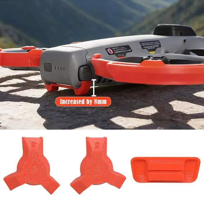 Extension de train d'atterrissage 360 pour DJI Avata avec protection de cardan - Support