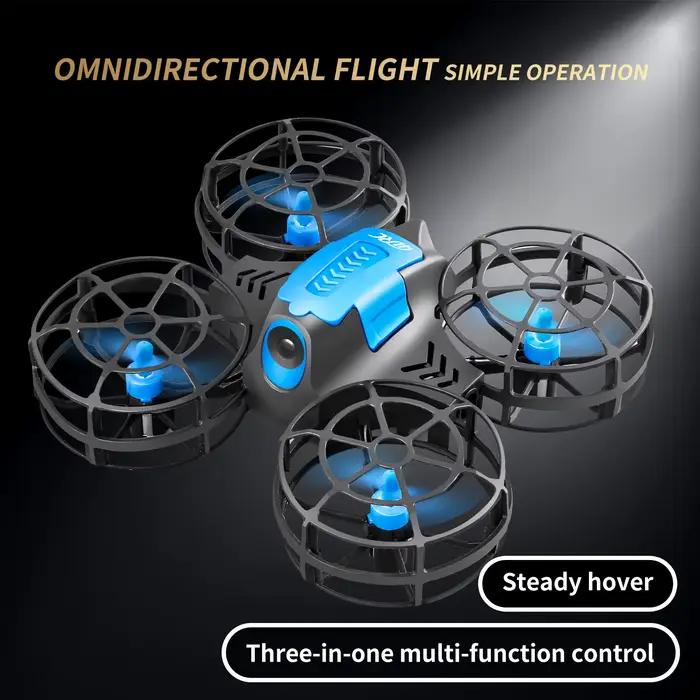4DRC V18 Mini Drone 3D Flip Mode sans tête Drones pression d'air hauteur maintenir RC quadrirotor Dron jouet pour enfants cadeau nouveau