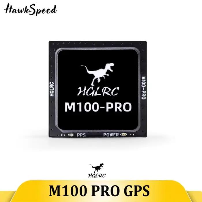 Puce GPS HGLRC M100 PRO B101 pour avions à contrôle radio avec boussole QMC5883L pour navigateurs aériens et passionnés de drones