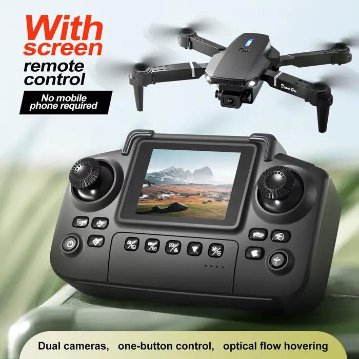 2025 nouveau Drone amélioré E88 E99 avec écran 4K HD photographie aérienne double caméra Dron pliable quadrirotor RC jouet pour enfant cadeau