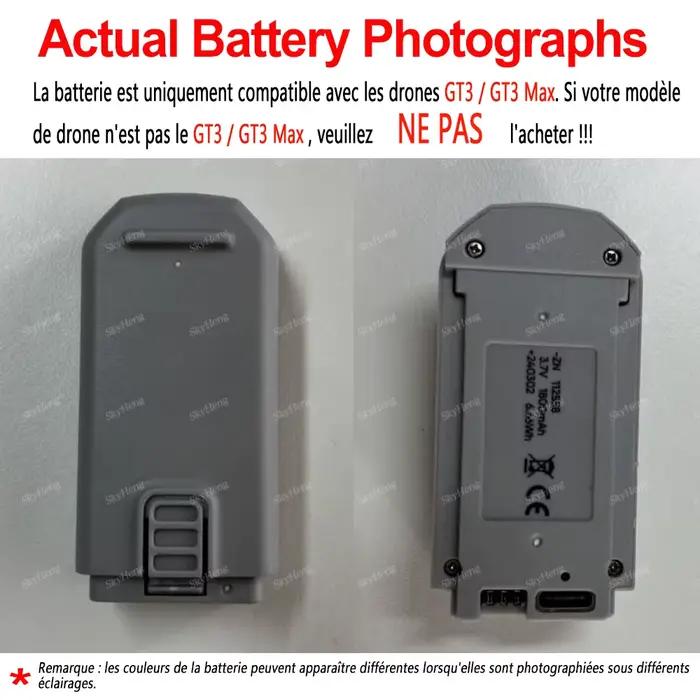 Batterie de Drone d'origine pour LSRC GT3MAX / GT3