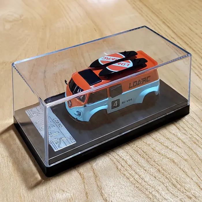 LDARC 1:64 V64 RTR Mini modèle de voiture électrique RC 2.4GHz longue durée de vie de la batterie bureau