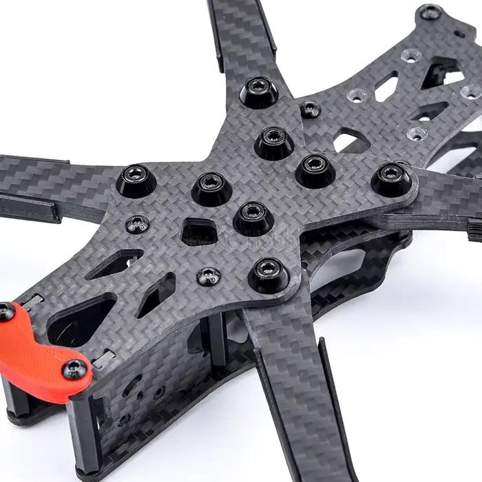 Kit de châssis en fibre de carbone APEX HD Series pour drones de course FPV avec bras de 5