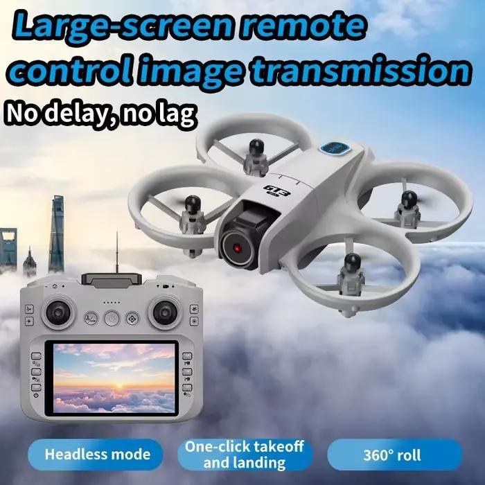 Drone Quadricoptère Jouet UAV GT3 Max Original avec Caméra Double HD pour Capturer des Moments Inoubliables en Haute Qualité Occasions Spéciales et Voyages
