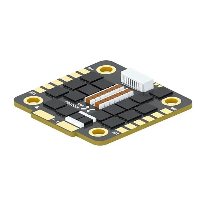 FOXEER Reaper F4 128K 65A ESC BLHeli32 4-en-1 Entrée Lipo 3-8S Signal DShot 150/ 300/ 600/ 1200/ MultiShot/OneShot pour