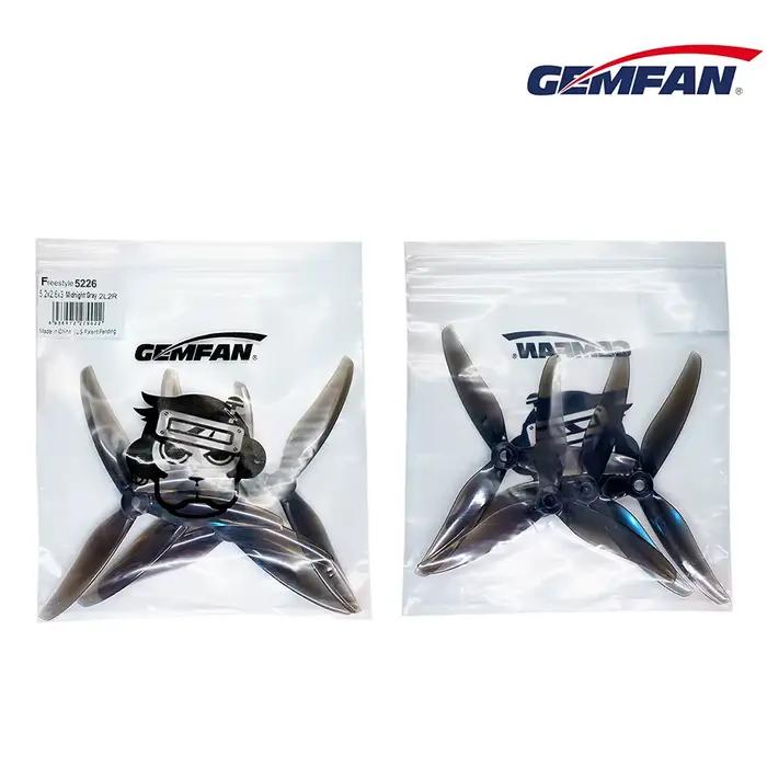 Gemfan Freestyle 5226, 2 paires d'hélices à 3 pales 5