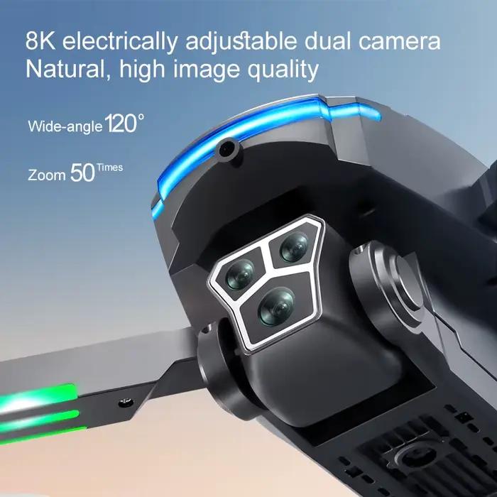 Drone RC S2 Professionnel 8K HD Aérien avec Évitement d'Obstacles