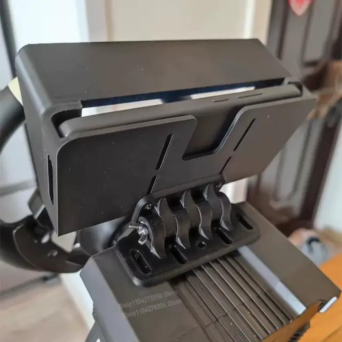 Jeu de simulation de course avec support de téléphone réglable pour plusieurs modèles, compatible avec les bases MOZA R3 R5 R9 R12