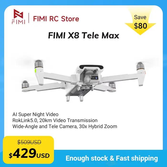 FIMI X8 Pro 2025 Drone avec caméra 1/1
