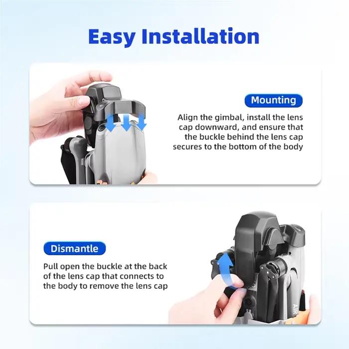 Couvercle de Protection complet à cardan pour Drone DJI Air 3