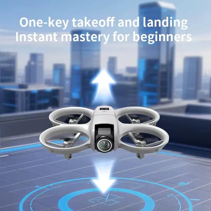 Nouveau H135 Mini Drone WIFI FPV Hover 4K HD caméra professionnelle poche lumières colorées Dron Rc