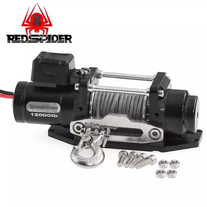 Treuil métallique sur chenilles Scx10 1/10 RC pour TRX4 D90 D110 TRX6