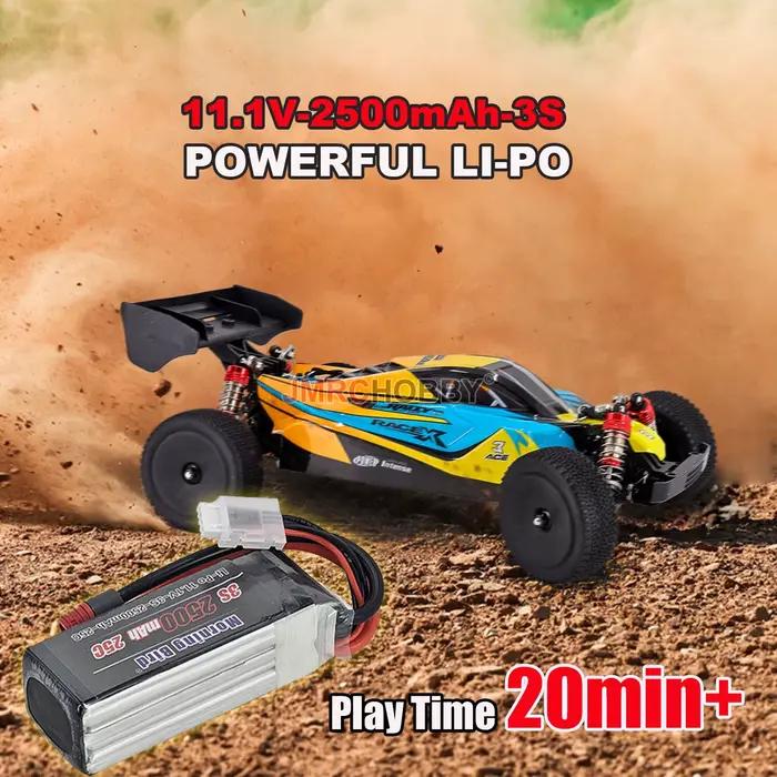 JMRC 1:12 télécommande 2.4G 90KMH Buggy et camion haute vitesse 2 en 1 avec châssis en métal