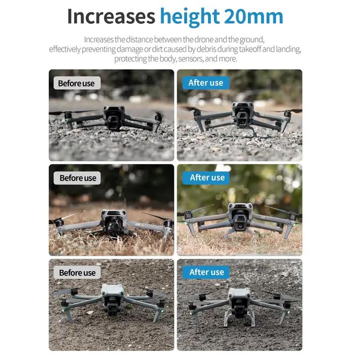 STARTRC PHOTO Train d'atterrissage pour drones DJI Air 3/3S