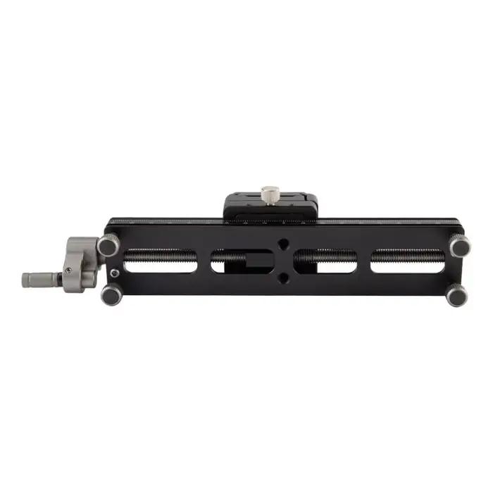 Rail de mise au point Macro Fotopro pour caméras et éclairage photographique, rail système de photographie macro FT-100 PRO pour détails saisissants