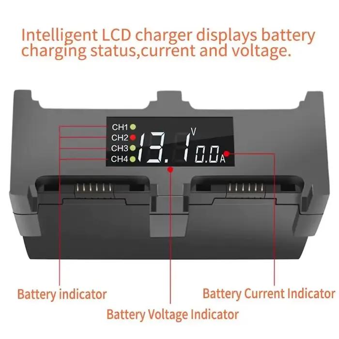 Chargeur rapide intelligent pour batterie de importateur DJI Spark