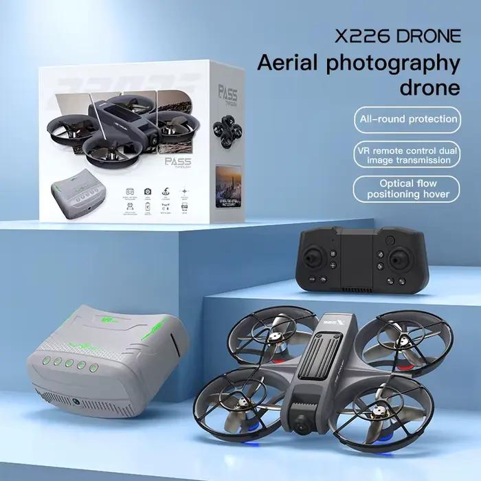 Drone X226 & X226VR Hélicoptère Télécommandé Professionnel 8K Caméra Haute Définition Quadricoptère Jouets Cadeaux Occasions Spéciales