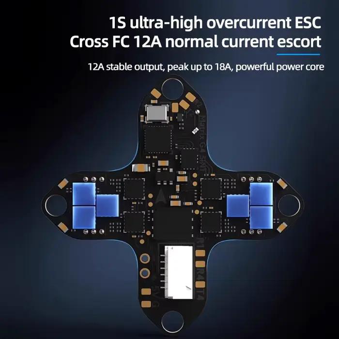BETAFPV Matrix 1S 3IN1 AIO FC contrôleur de vol sans balais 2.4G ELRS RX pour unité aérienne O4 Meteor75 Pro 1S HD Whoop Drone de course